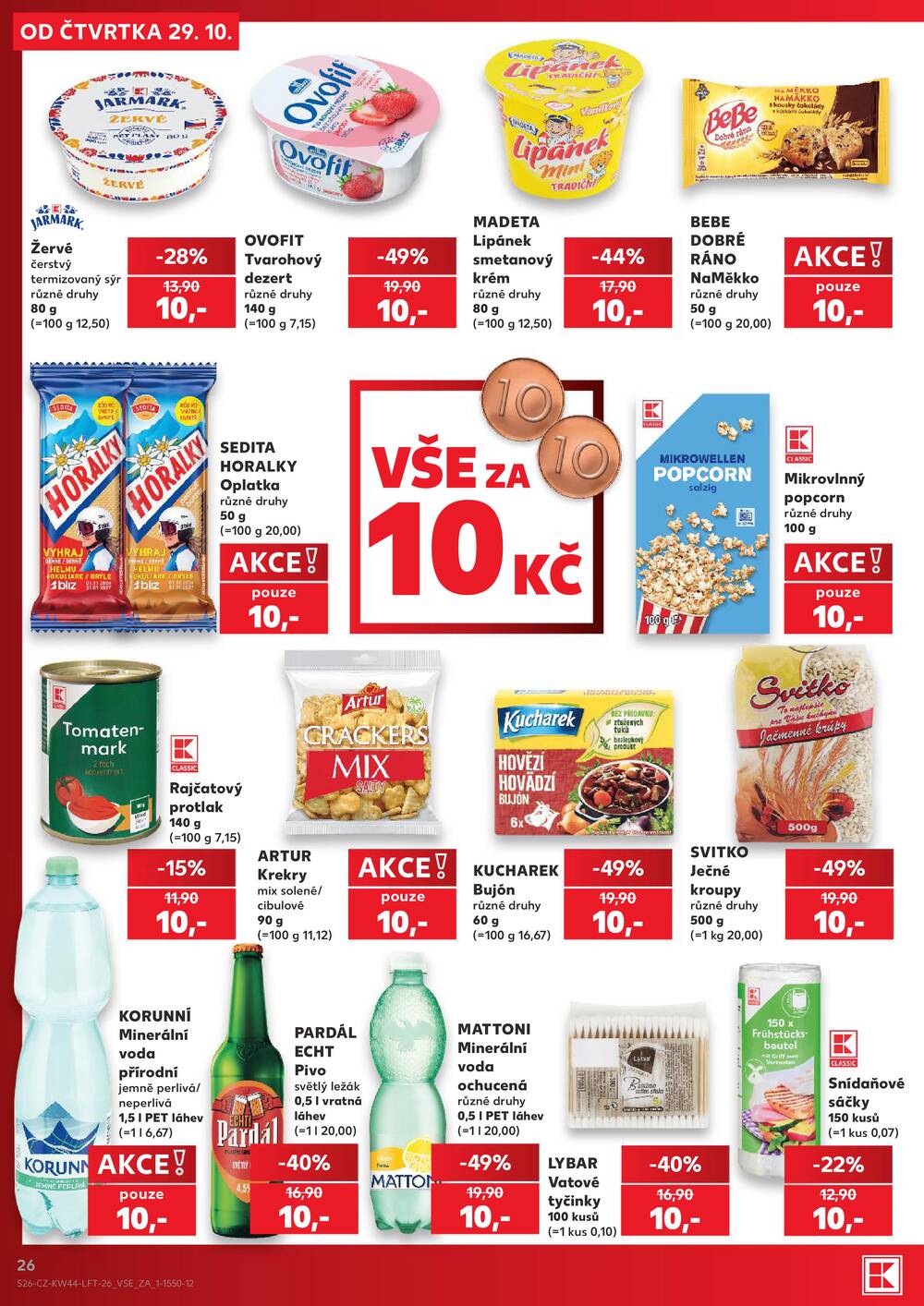 Kaufland 29.10. - 3.11. - Kaufland - Teplice