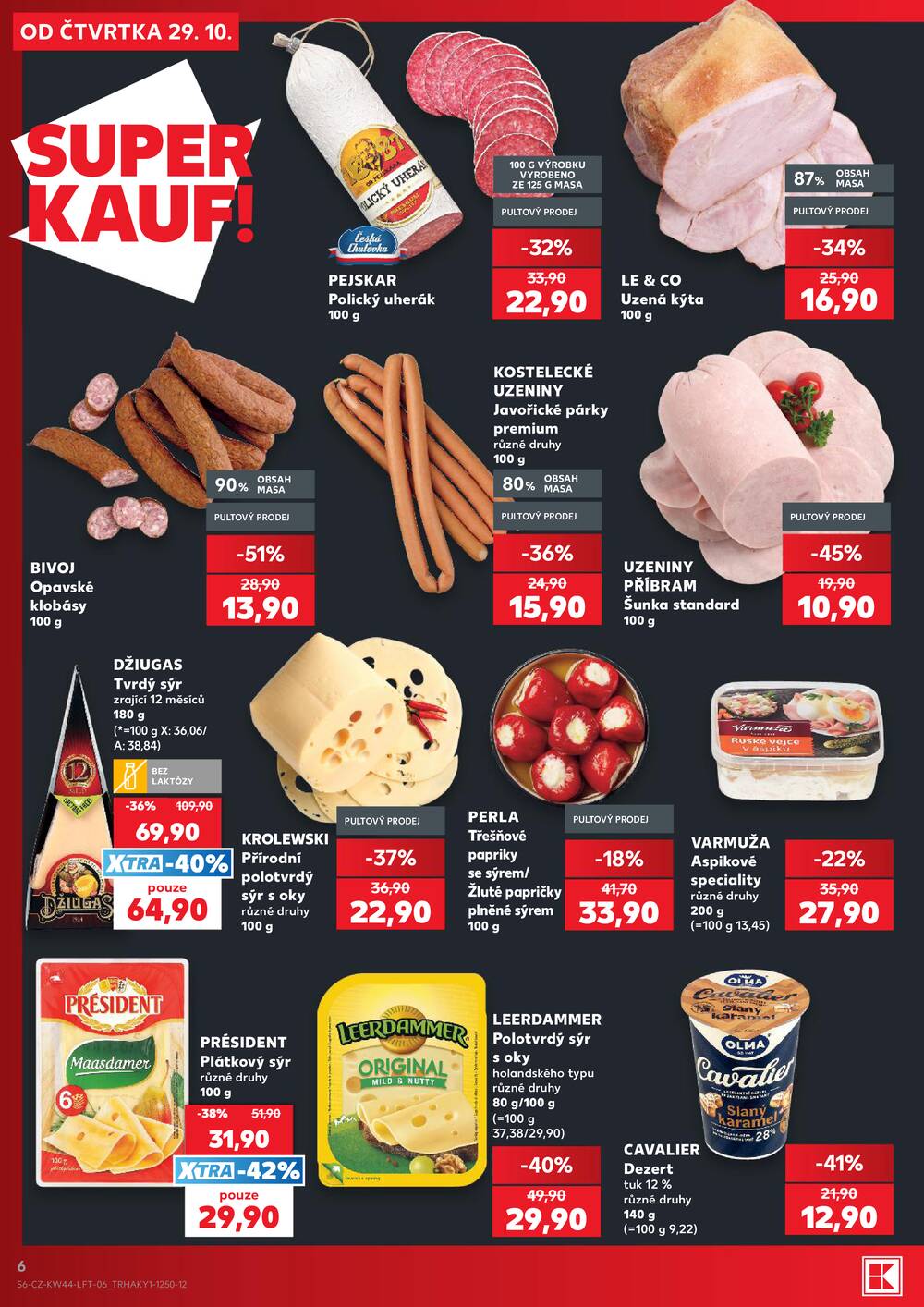 Kaufland 29.10. - 3.11. - Kaufland - Orlová