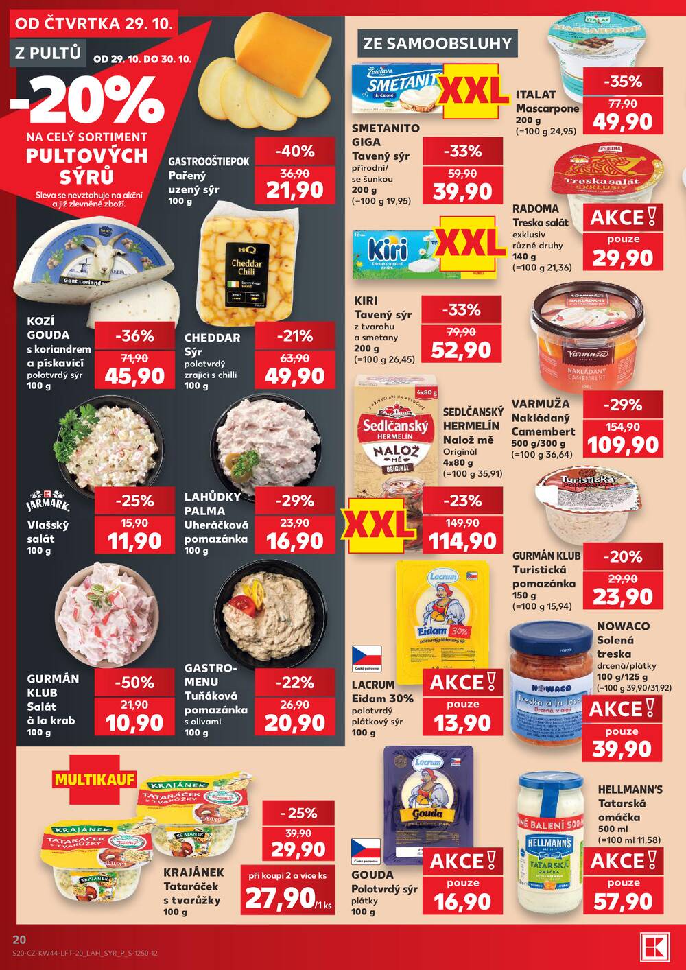 Kaufland 29.10. - 3.11. - Kaufland - Kuřim