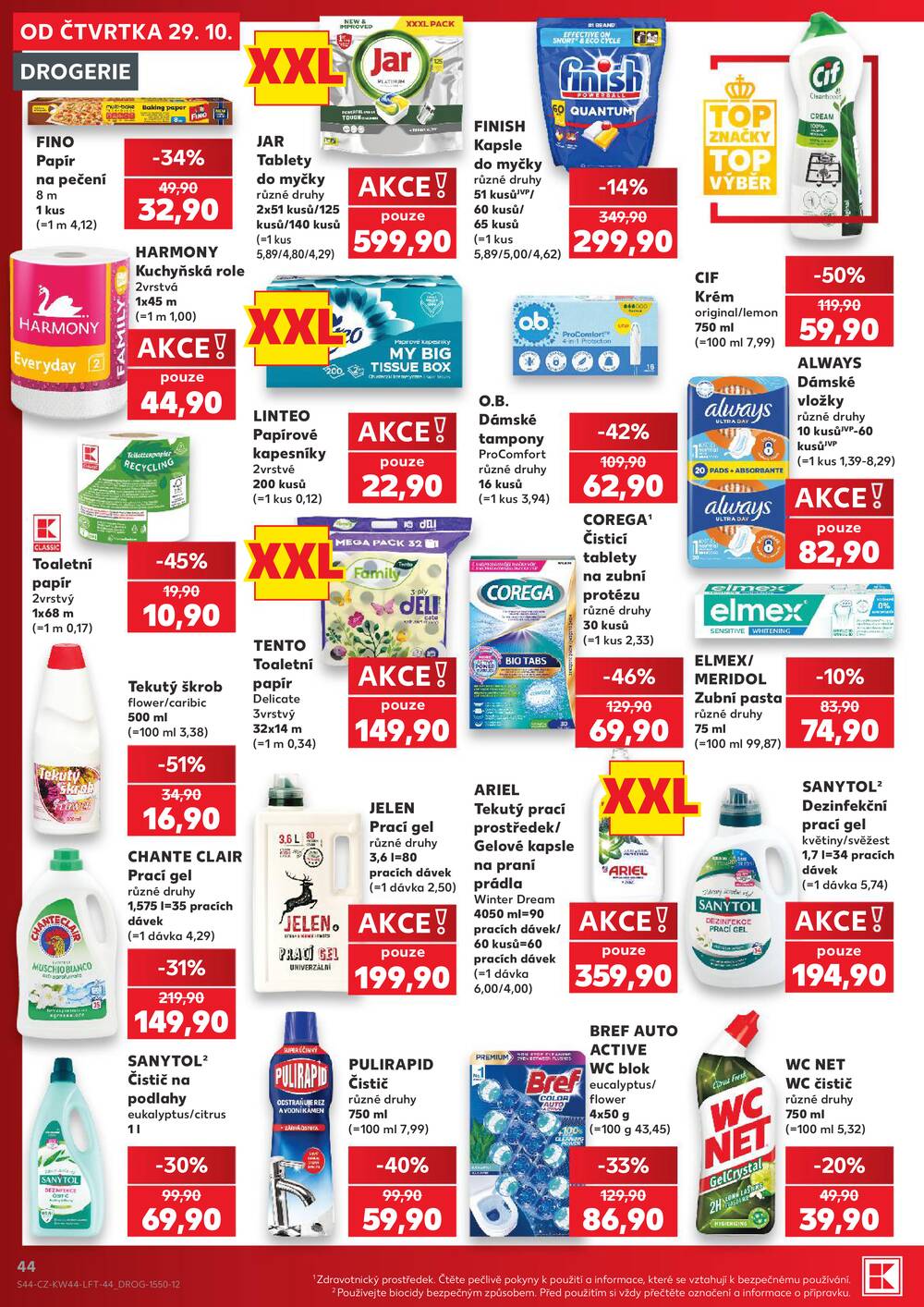 Kaufland 29.10. - 3.11. - Kaufland - Kuřim