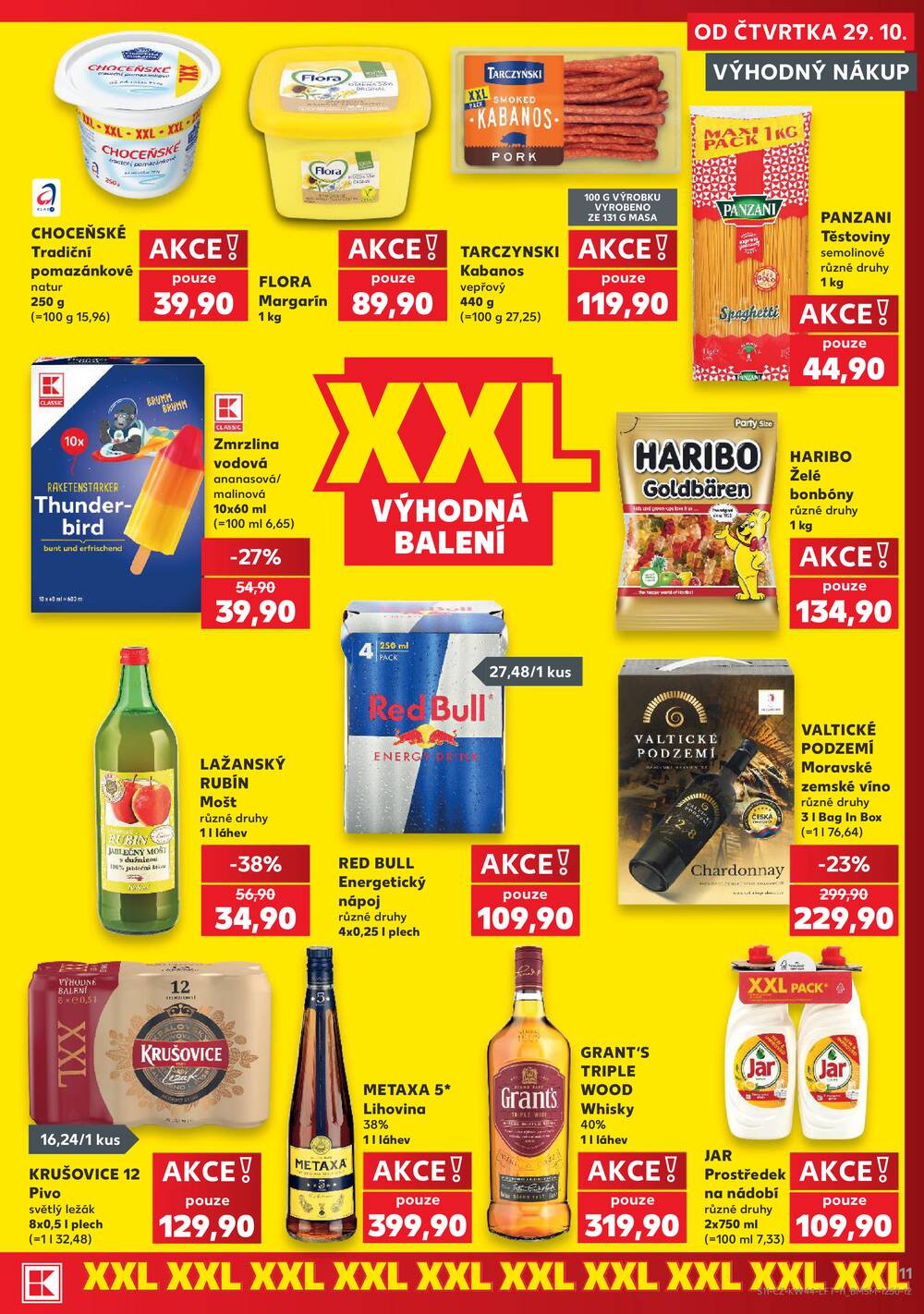 Kaufland 29.10. - 3.11. - Kaufland - Svitavy
