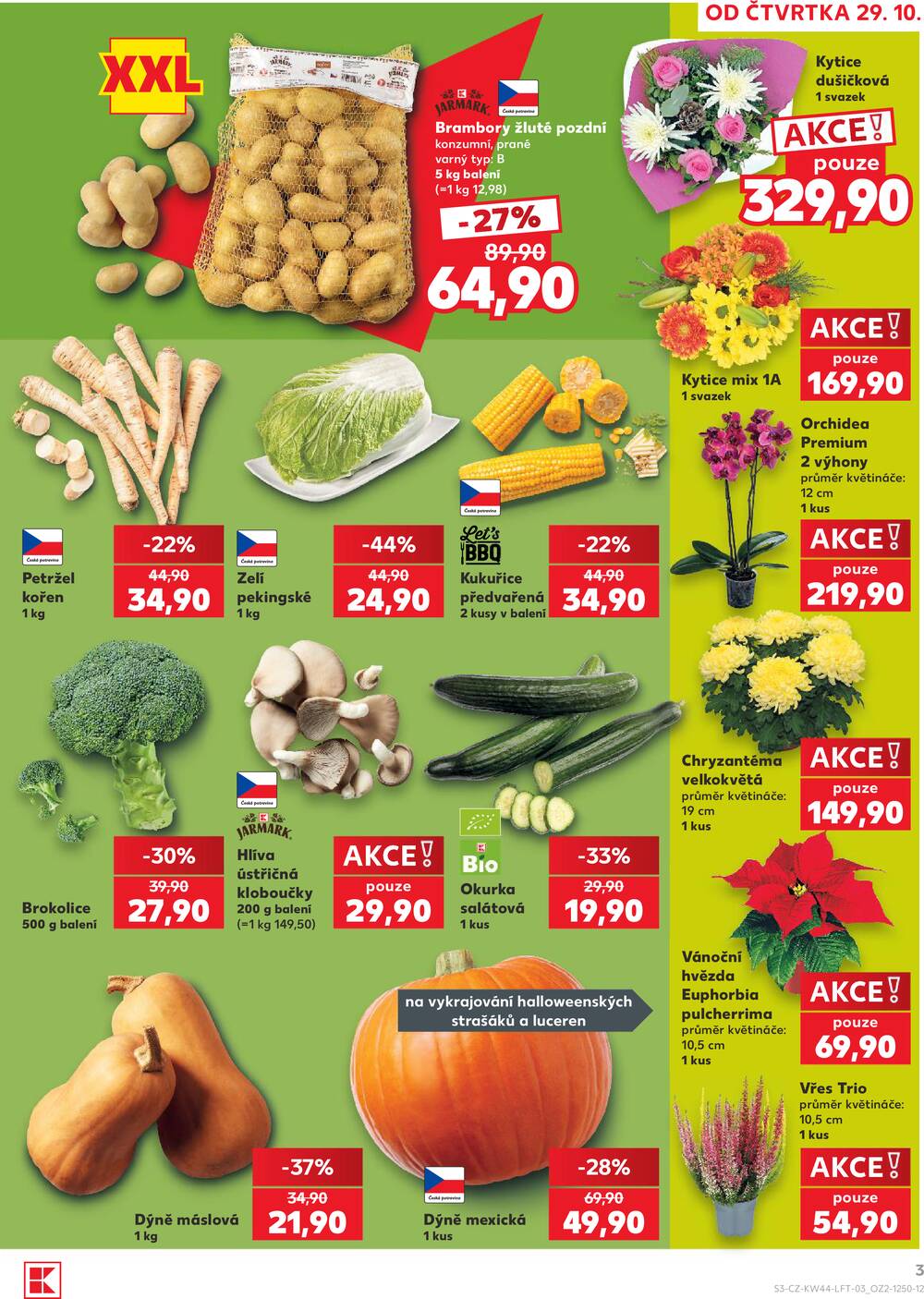 Kaufland 29.10. - 3.11. - Kaufland - Kopřivnice