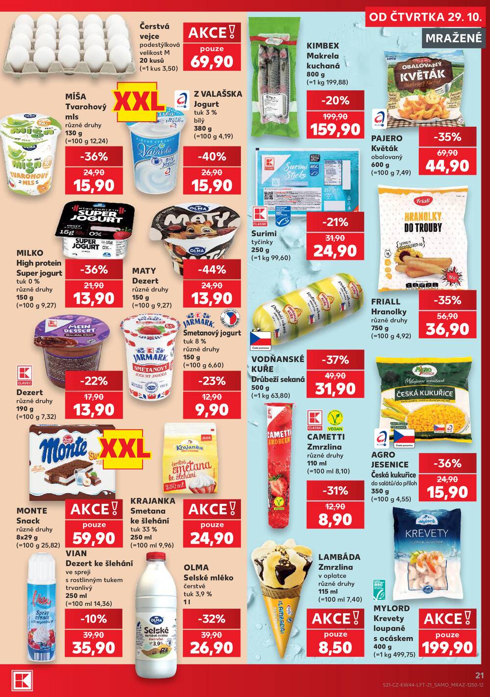 Kaufland 29.10. - 3.11. - Kaufland - Kopřivnice