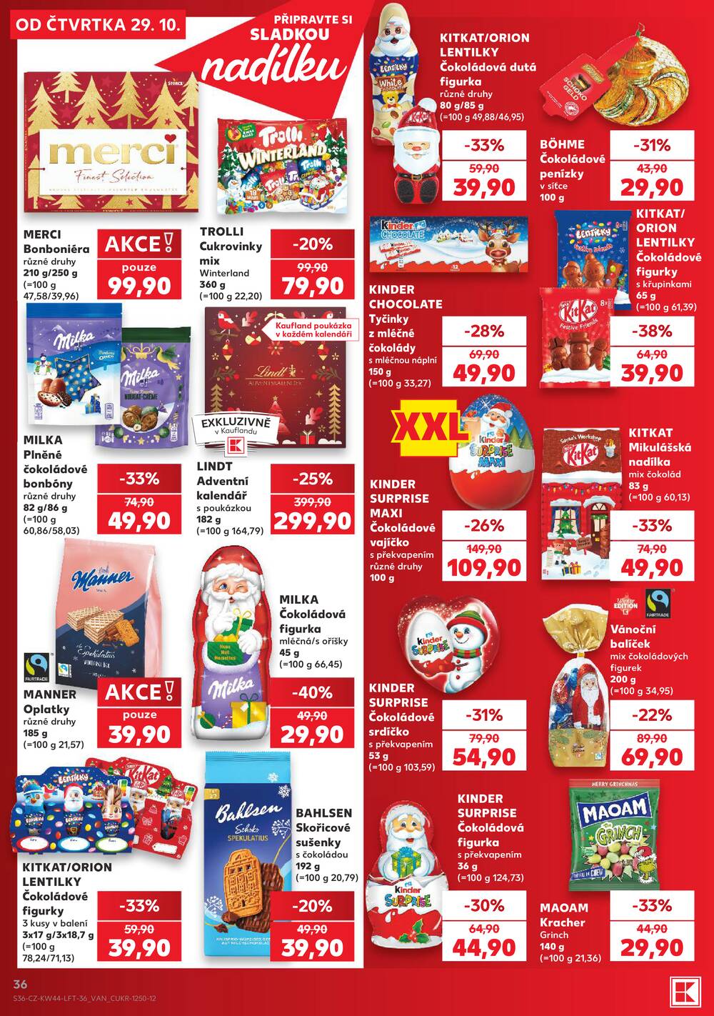 Kaufland 29.10. - 3.11. - Kaufland - Kopřivnice