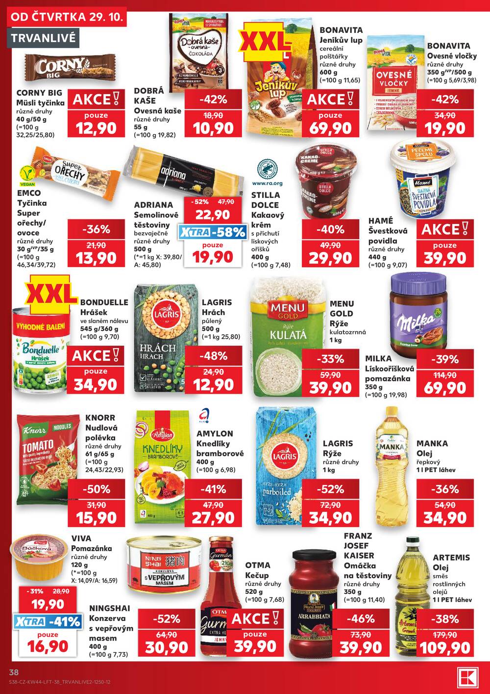 Kaufland 29.10. - 3.11. - Kaufland - Ústí nad Labem (Všebořická)