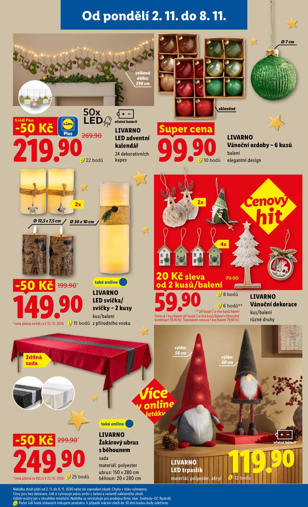 Leták Lidl - Lidl Spotřební zboží 2.11. - 8.11. - strana 9 Leták Lidl - Lidl Spotřební zboží 2.11. - 8.11. - strana 9