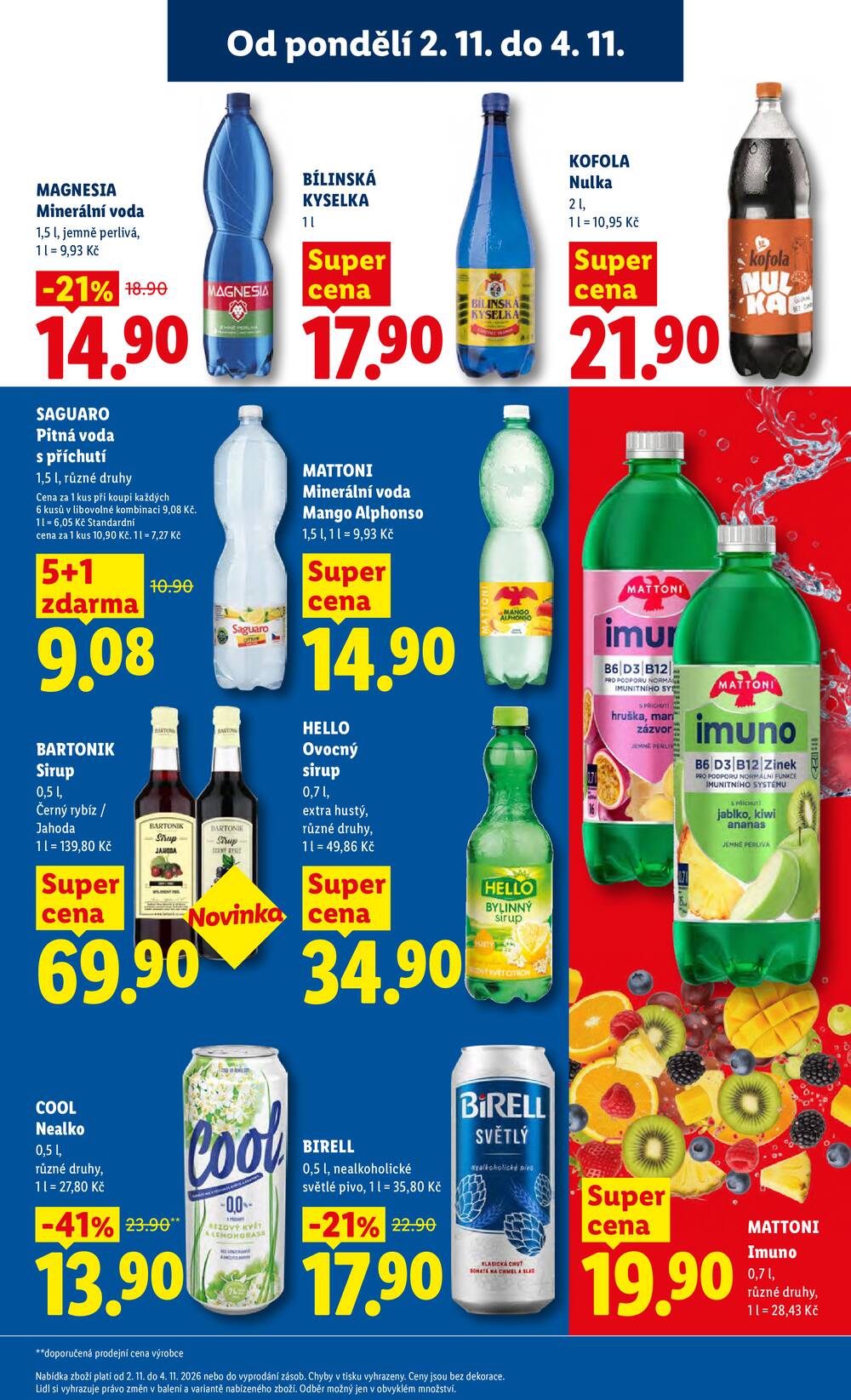 Lidl od 2.11. do 4.11.2026