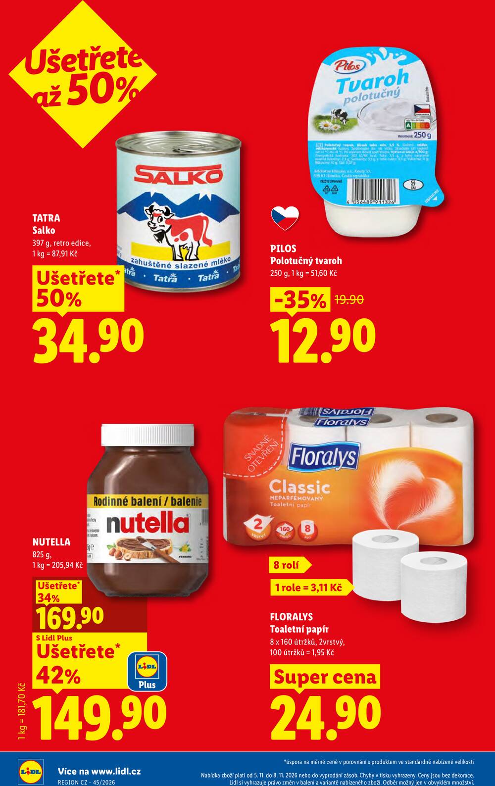 Leták Lidl - Lidl Čtvrtek od 5.11. do 8.11.2026 - strana 2 Leták Lidl - Lidl Čtvrtek od 5.11. do 8.11.2026 - strana 2