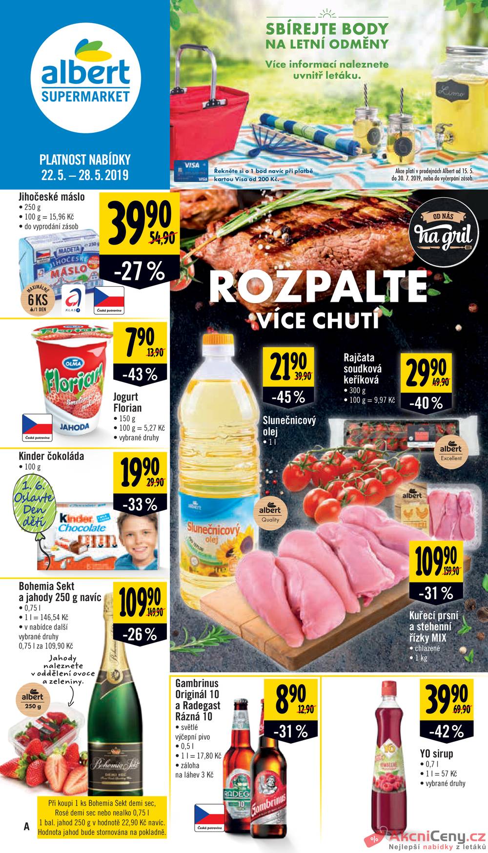 Albert Supermarket od 22.5. do 28.5.2019