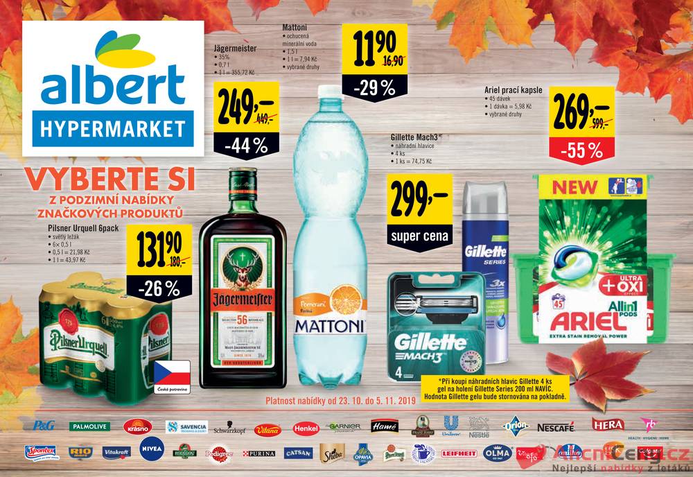 Albert Hypermarket katalog od 23.10. do 5.11.2019