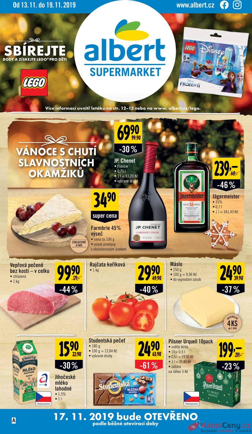 Albert Supermarket od 13.11. do 19.11.2019