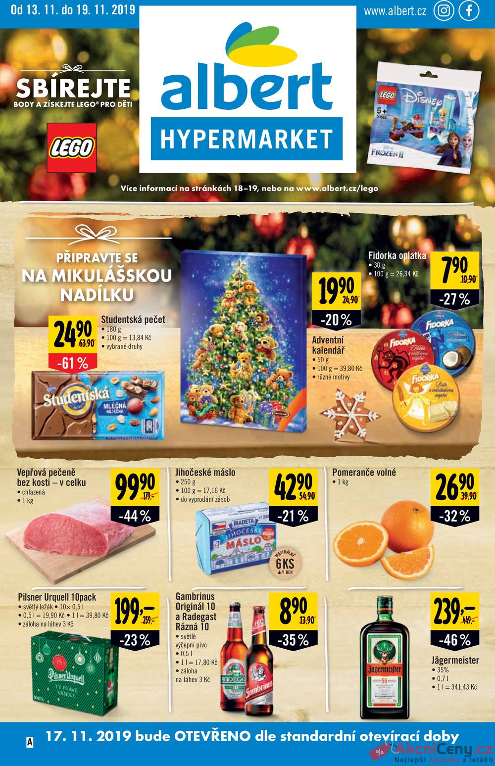 Albert Hypermarket od 13.11. do 19.11.2019