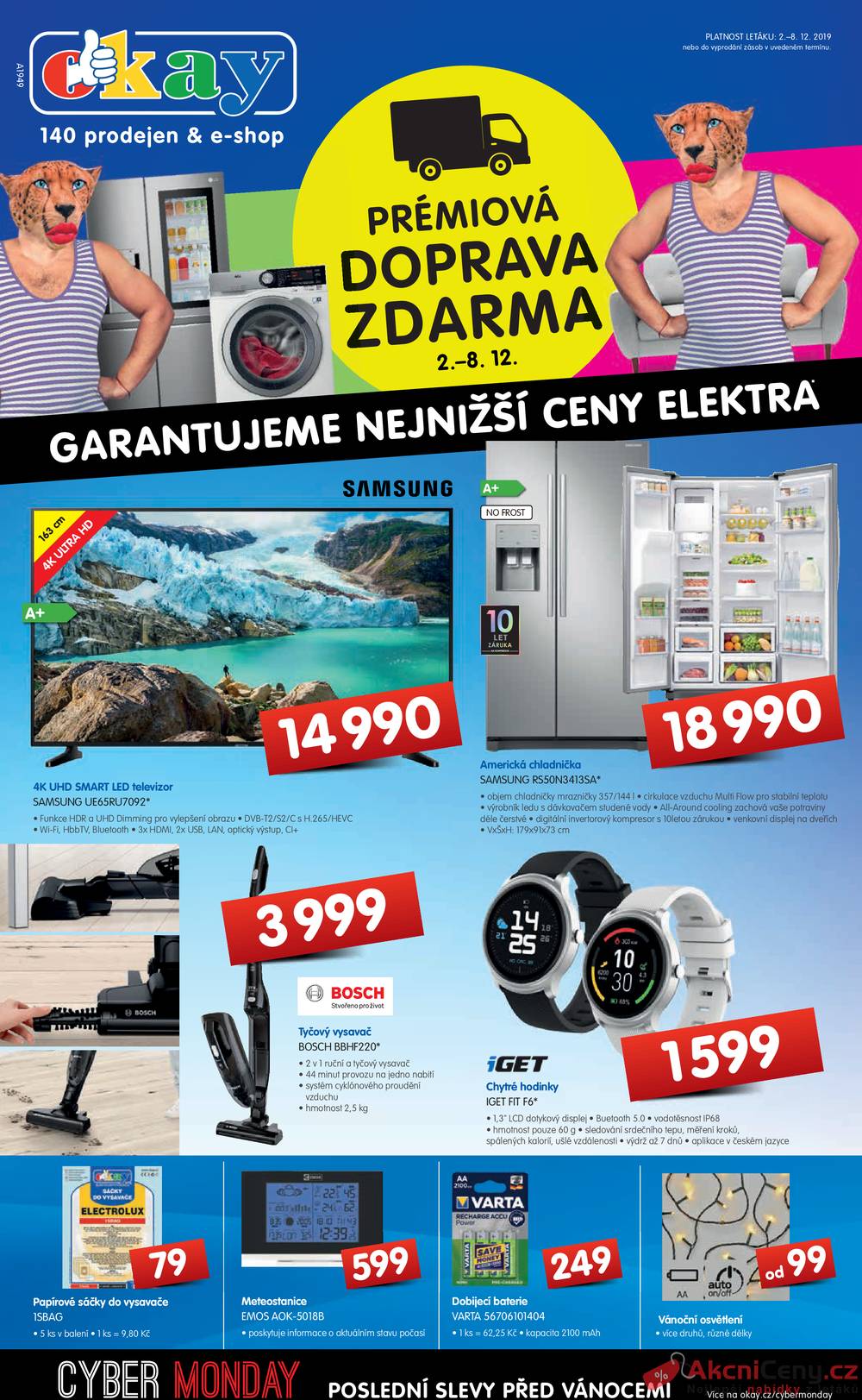 Leták Okay - Okay od 2.12. do 8.12.2019 - strana 1 Leták Okay - Okay od 2.12. do 8.12.2019 - strana 1