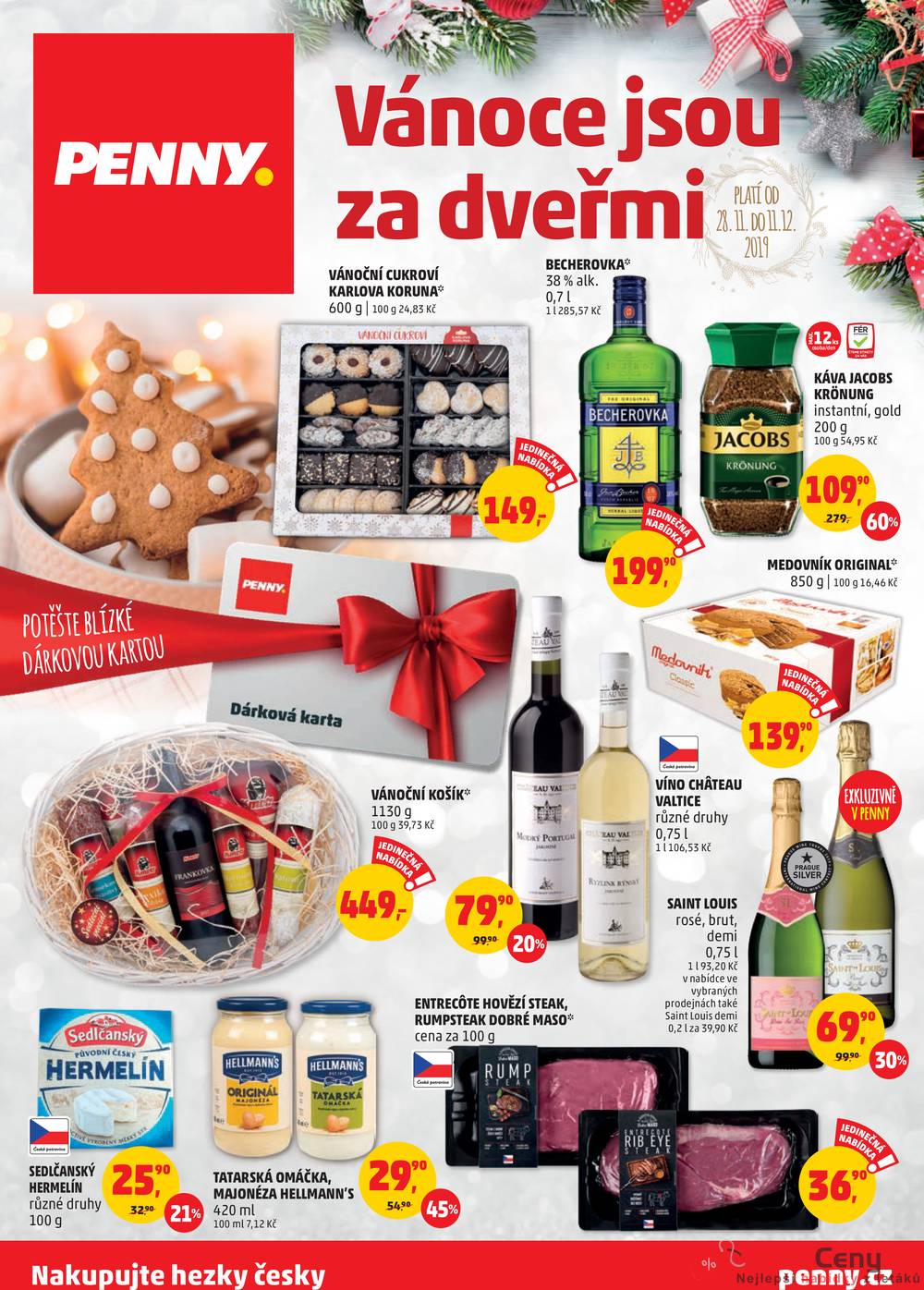 Leták Penny Market - Penny Market katalog od 28.11. do 11.12.2019 - strana 1 Leták Penny Market - Penny Market katalog od 28.11. do 11.12.2019 - strana 1
