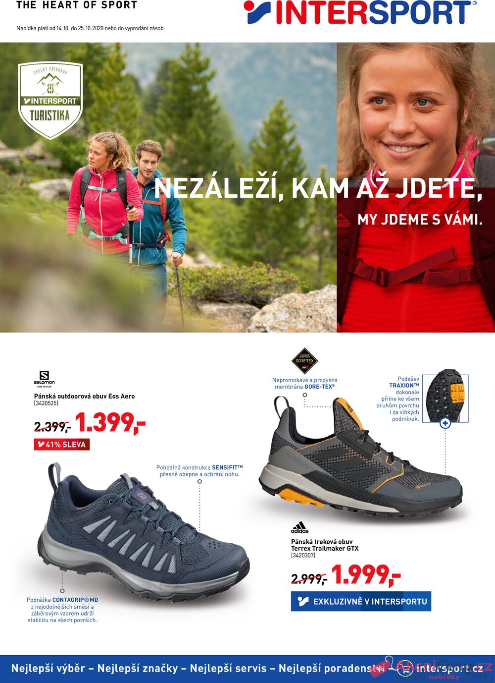 Leták Intersport - Intersport od 14.10. do 25.10.2020 - strana 1 Leták Intersport - Intersport od 14.10. do 25.10.2020 - strana 1