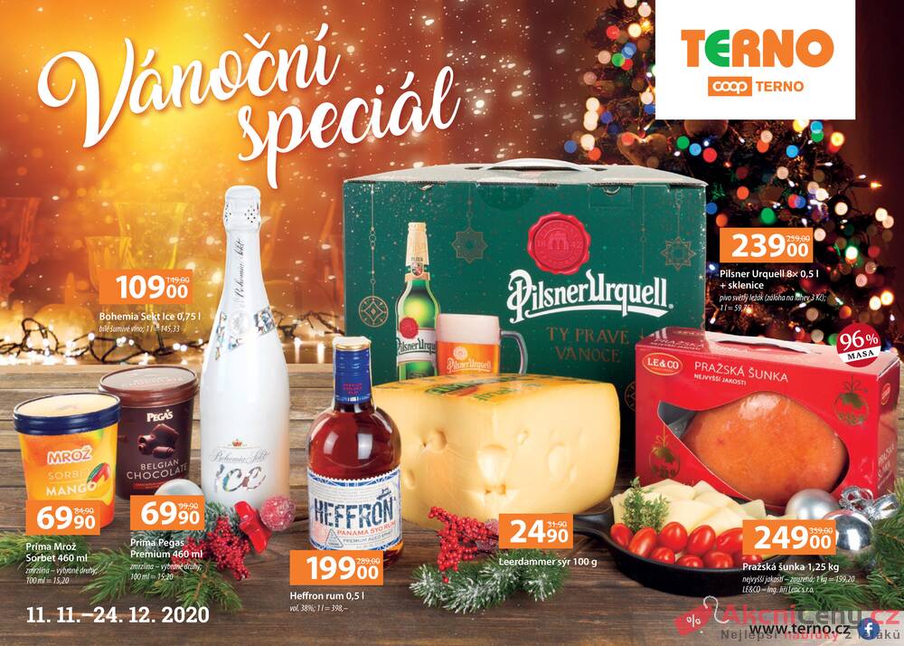 Leták Terno - Terno Vánoční speciál od 11.11. do 24.12.2020 - strana 1 Leták Terno - Terno Vánoční speciál od 11.11. do 24.12.2020 - strana 1