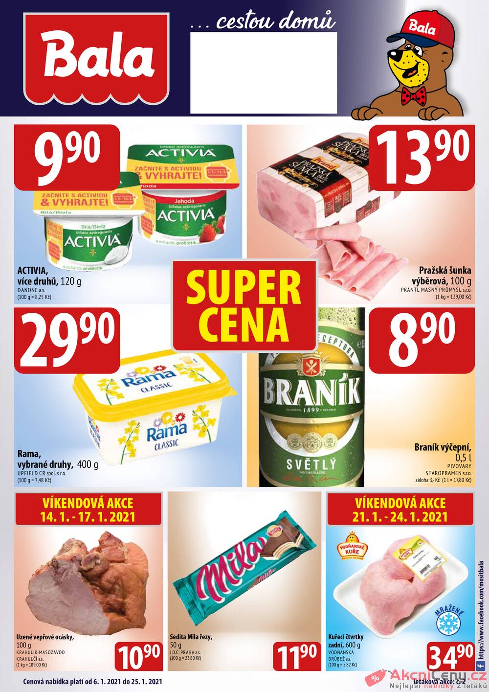 Leták BALA - BALA CP od 6.1. do 24.1.2021 - strana 1 Leták BALA - BALA CP od 6.1. do 24.1.2021 - strana 1