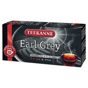 Teekanne černý čaj, Earl Grey, vybrané druhy 20 sáčků
