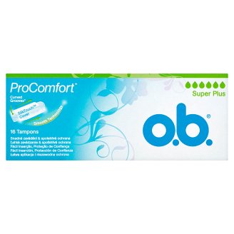 O.B. ProComfort tampony, vybrané druhy