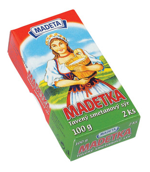 smetanový tavený sýr Madetka 45%