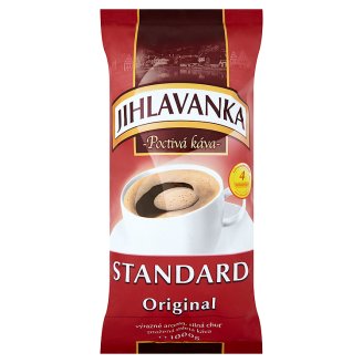 Jihlavanka Standard 1kg mletá káva, vybrané druhy
