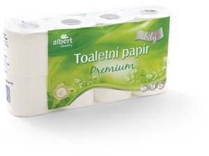 Albert Toaletní papír 3-vrstvý Albert