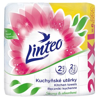 Linteo Satin Kuchyňské útěrky XXL 2-vrstvé