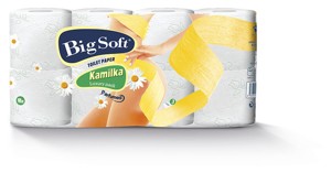 Big Soft toaletní papír 3-vrstvý CBA