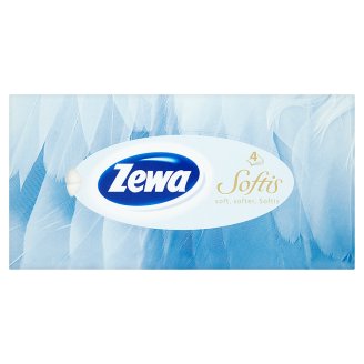 Zewa Papírové kapesníčky 4-vrstvé, 80ks box Košík.cz