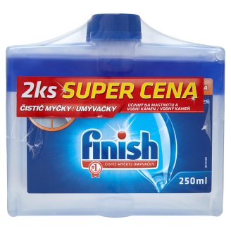 Finish Čistič myčky 2x250ml Albert