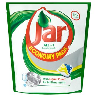 Jar kapsle do myčky 65ks,vybrané druhy Ratio