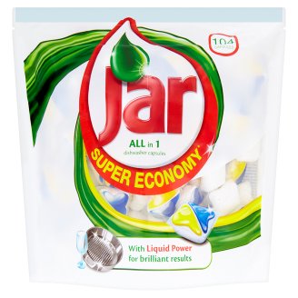 Jar kapsle do myčky 104ks, vybrané druhy