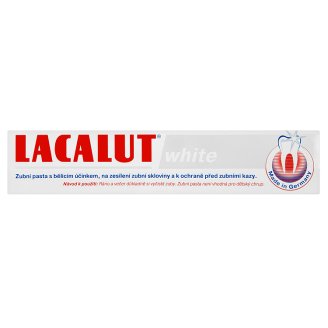 Lacalut White zubní pasta s bělícím účinkem Albert