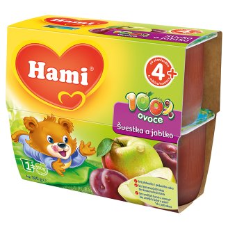 Hami 100% ovoce 4x100g, vybrané druhy Košík.cz