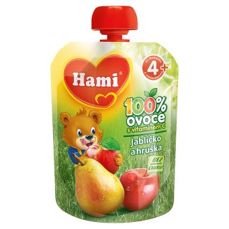 Hami ovocný příkrm 90g, vybrané druhy Albert