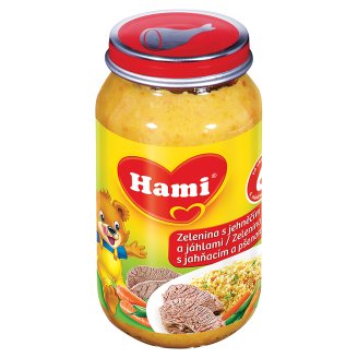 Hami masozeleninový příkrm 200g, vybrané druhy Globus