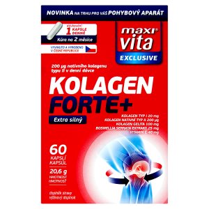 MaxiVita Kolagen Forte+ 60 kapslí 20,6g Albert