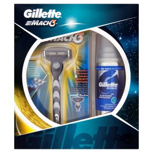 Gillette Mach3 Holicí strojek + gel na holení