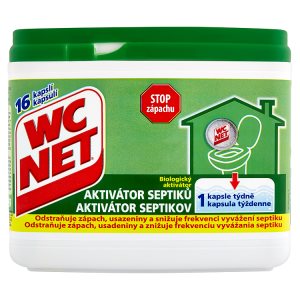 WC Net Biologický aktivátor septiků 16 kapslí 288g Kaufland