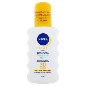 Nivea Sun Protect & Sensitive Sprej na opalování OF 30 200ml Albert
