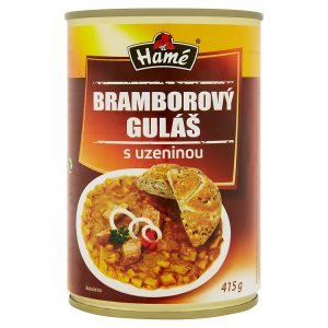 Hamé Bramborový guláš s uzeninou 415g
