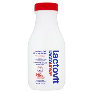 Lactovit Lactourea10 sprchový gel ultra hydratující pro suchou a citlivou pokožku 300ml Tamda Foods