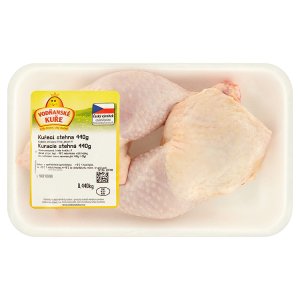 Vodňanské Kuře Kuřecí stehna hluboce zmrazená 440g
