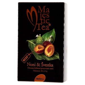 Biogena Majestic Tea Noni & Švestka ovocno-bylinný čaj porcovaný 20 x 2,5g