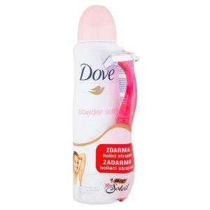 Dove antiperspirant 150ml + holicí strojek zdarma