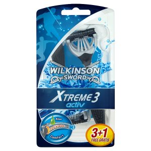 Wilkinson Sword Xtreme3 Activ pohotové holítko 4 ks