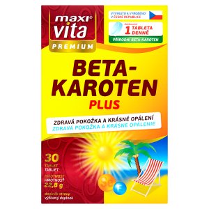 MaxiVita Premium Beta-karoten plus 30 tablet 22,8g