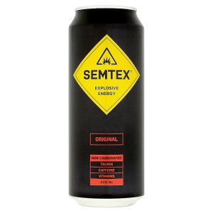 Semtex Explosive Energy 500ml, vybrané druhy