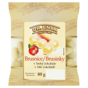 Dr. Ensa Brusinky v bílé čokoládě 80g