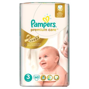 Pampers Premium Care Pleny 3 Midi 60 ks ROSSMANN